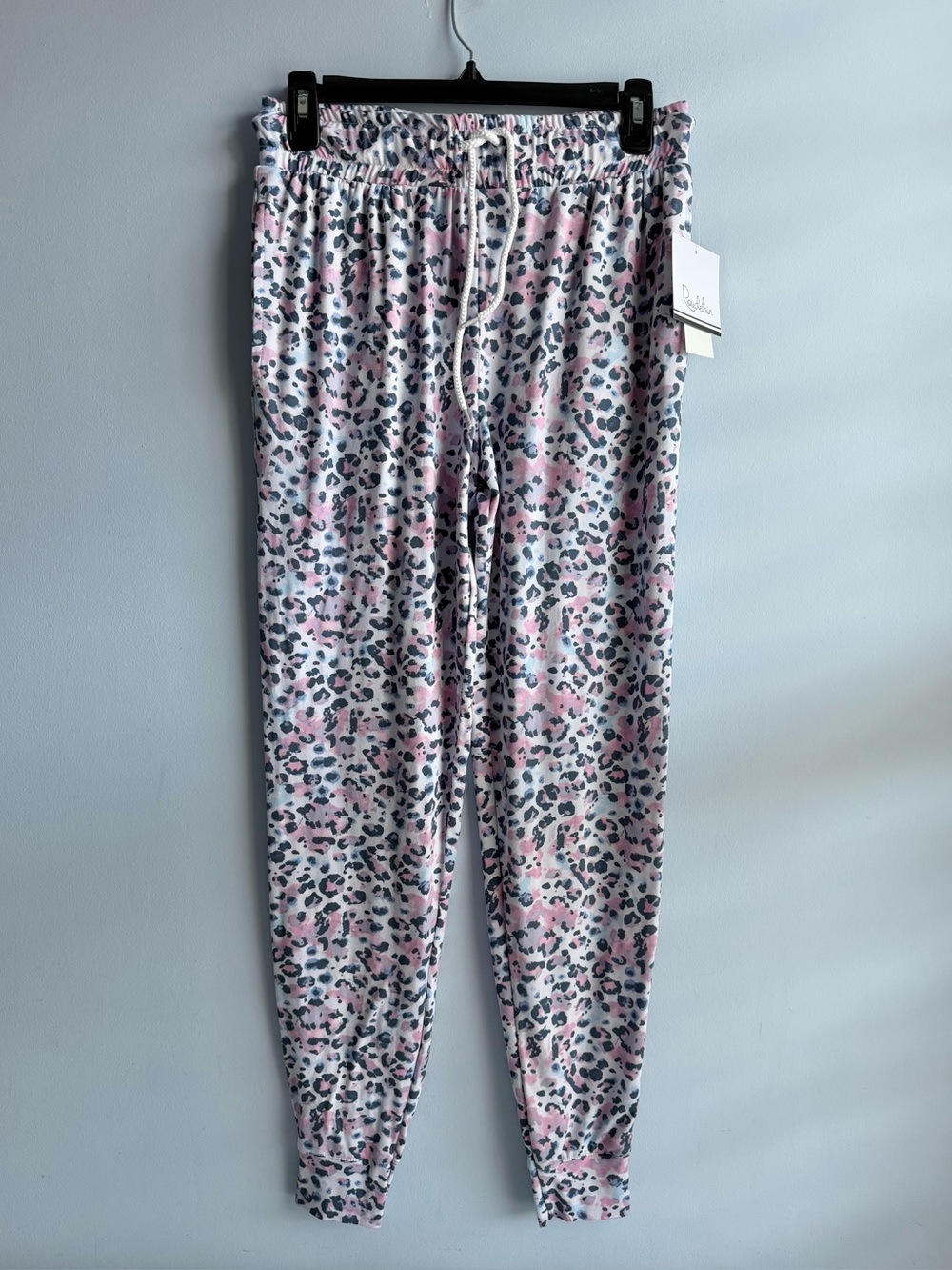 ROUDELAIN Women's Animal Printed Super Soft Jogger Pajama Pants Size XS